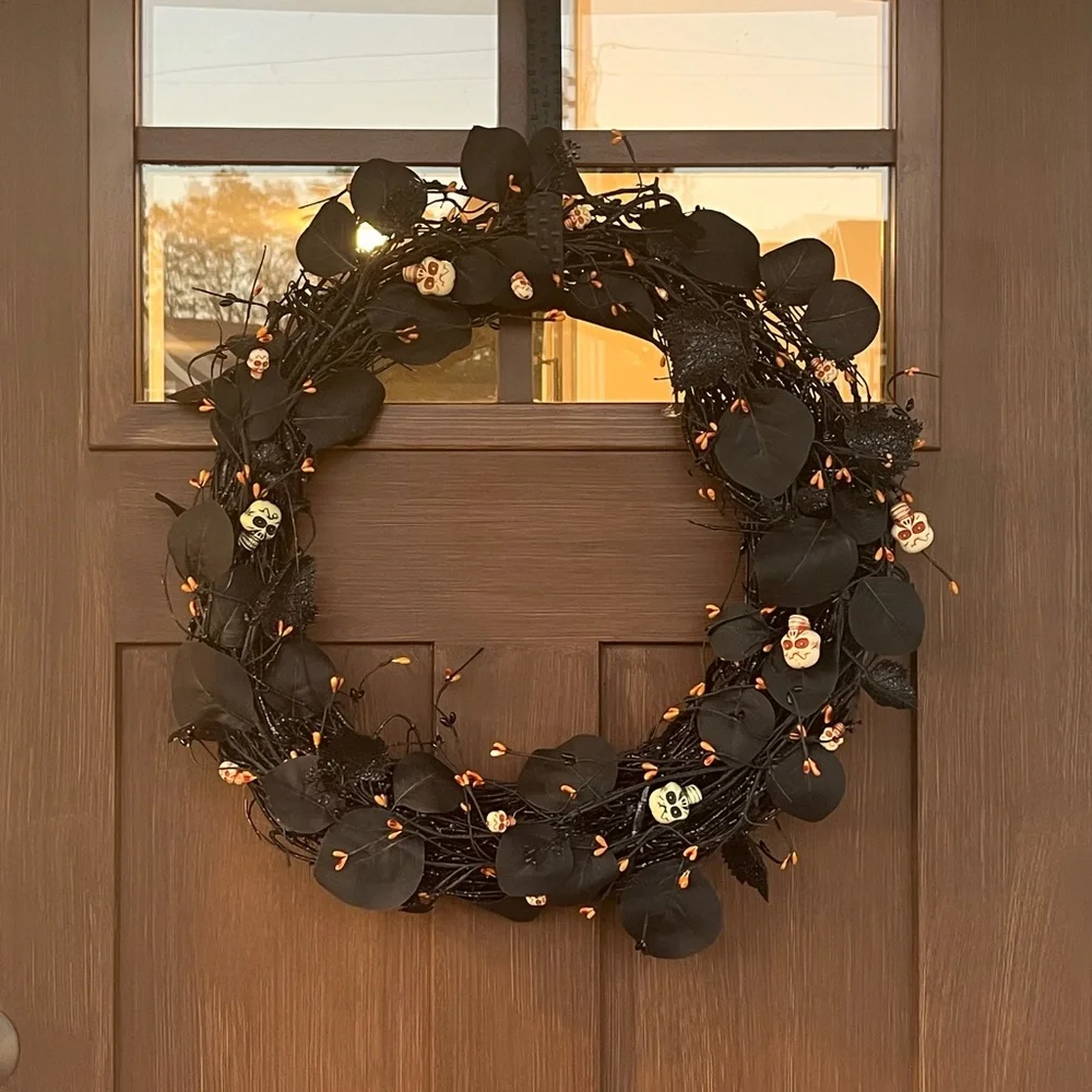 Handmade Halloween Wreath